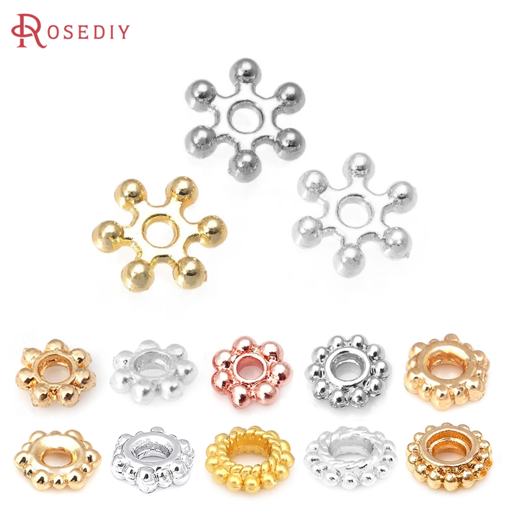 18K Gold Color Brass Flower Sp - Women Fashion Jewellery ulasan dan harga