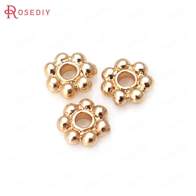 18K Gold Color Brass Flower Sp - Women Fashion Jewellery ulasan dan harga