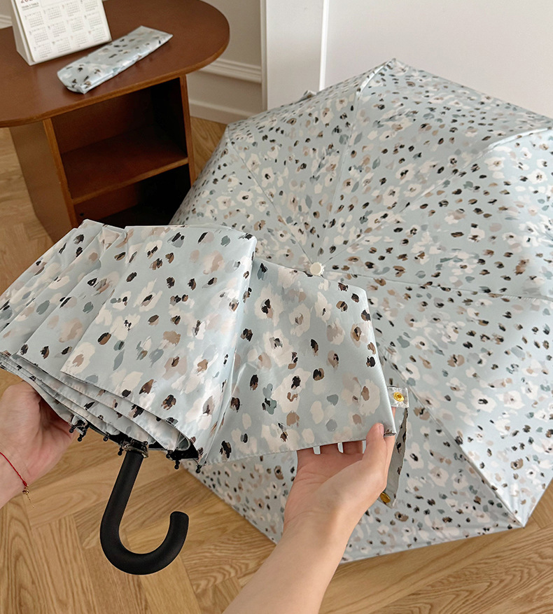 Manual Folding Fashion Print U - Women'S Fashion Umbrella ulasan dan harga